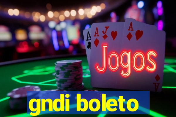 gndi boleto